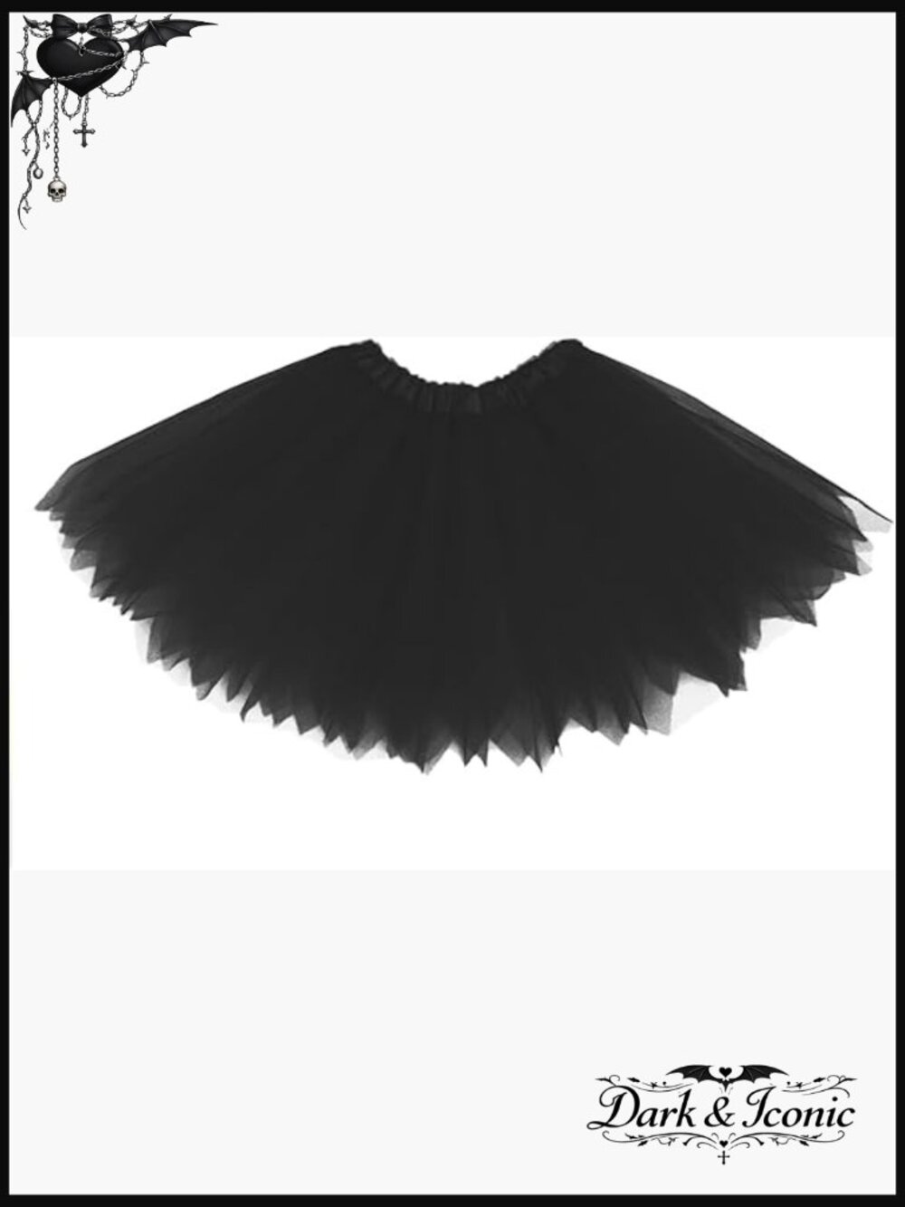 3-Layer Tulle Tutu Skirt Ballet Dance Princess Skirt
